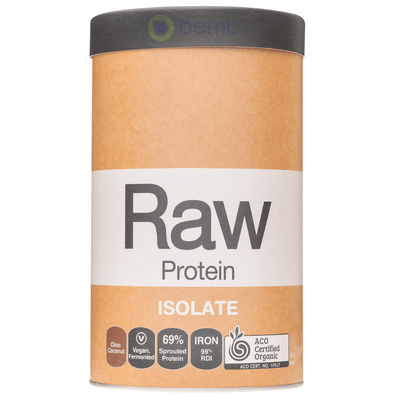 Amazonia Raw, Raw Protein Isolate, Choc Coconut, 1kg (8195996352764)