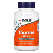 Copy of Now Foods, Taurine, Double Strength, 1000mg, 100 VCs (8098698592508)