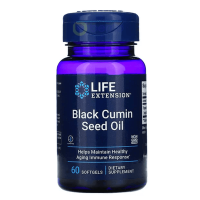 Life Extension, Black Cumin Seed Oil, 60 Softgels (7591147798780)