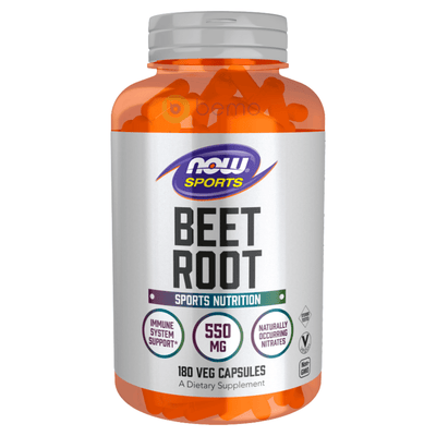 Now Foods, Beetroot, Sports Nutrition, 180 Veg Caps (8028124217596)