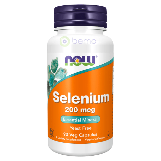 Now Foods, Selenium 200mcg, 100 Veg Caps bemo