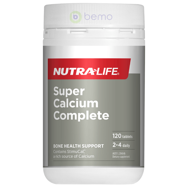 Nutra-Life, Super Calcium, 120 Caps (5673221324964)