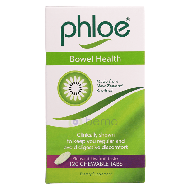 Phloe, Phloe Bowel Health Chewable, Tab 120 (6816637124772)