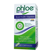 Phloe, Zyme Bowel Health + Digestion, 50 Caps (8008879145212)