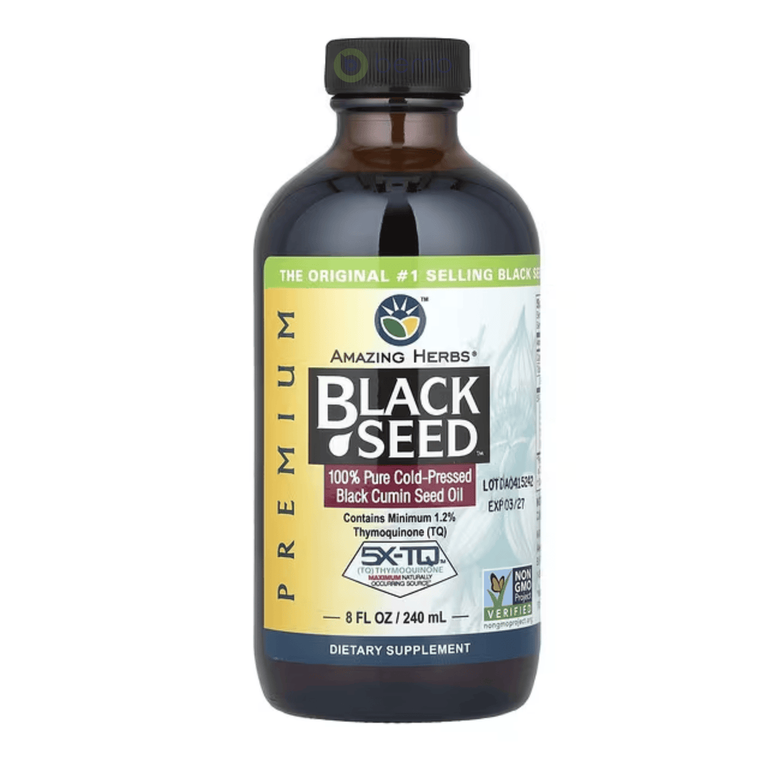 Amazing Herbs, Black Seed Oil, 240ml