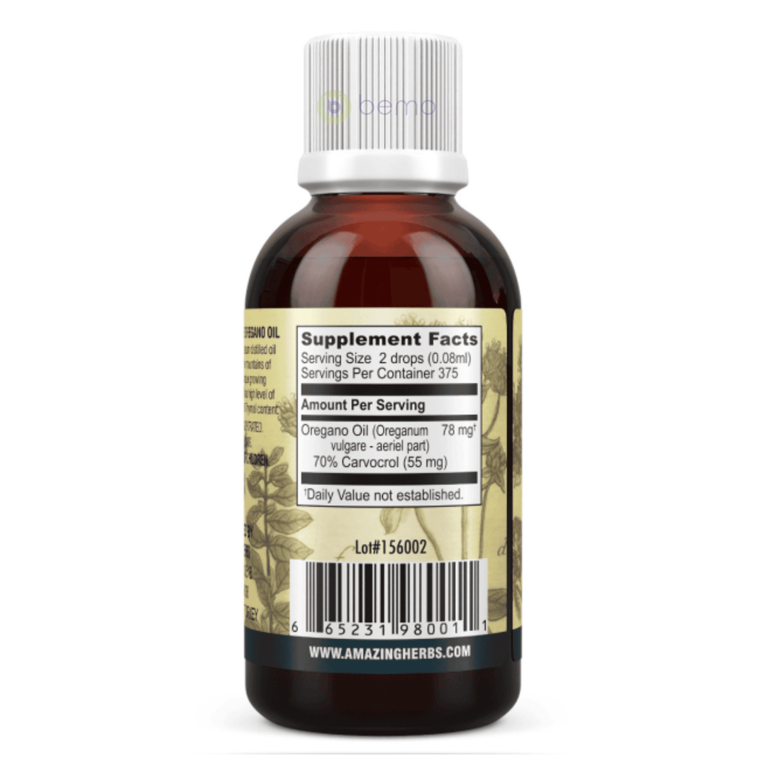 Amazing Herbs, Oregano Pure Essential Oil, 30ml