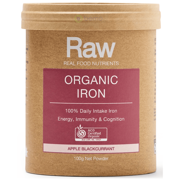 Amazonia Raw, Organic Iron, 100g
