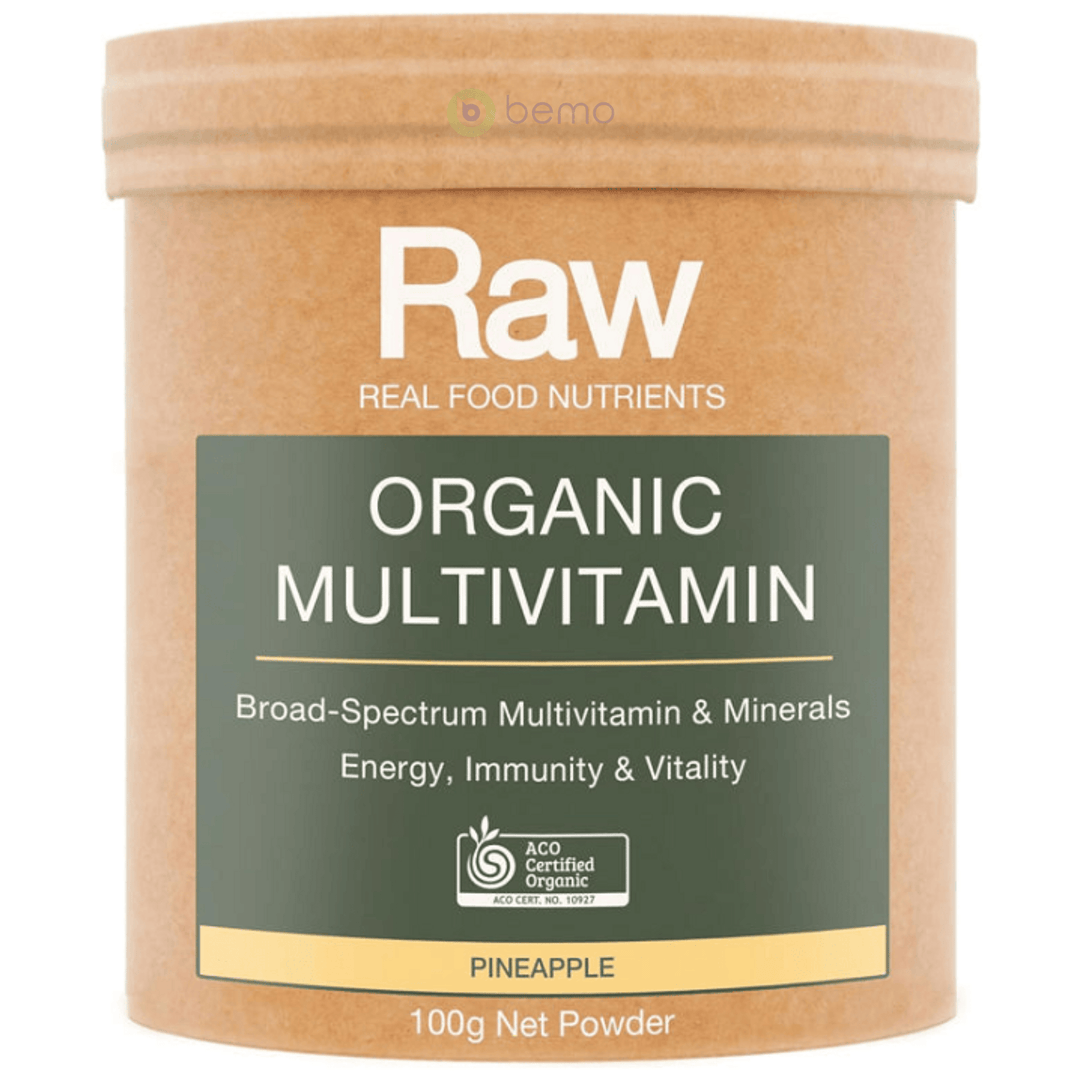 Amazonia Raw, Organic Multivitamin, 100g (9120580075772)