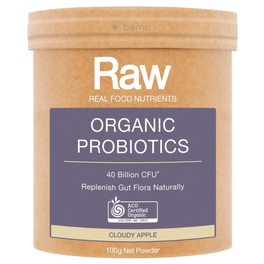 Amazonia Raw, Organic Probiotics, 100g (9120582959356)