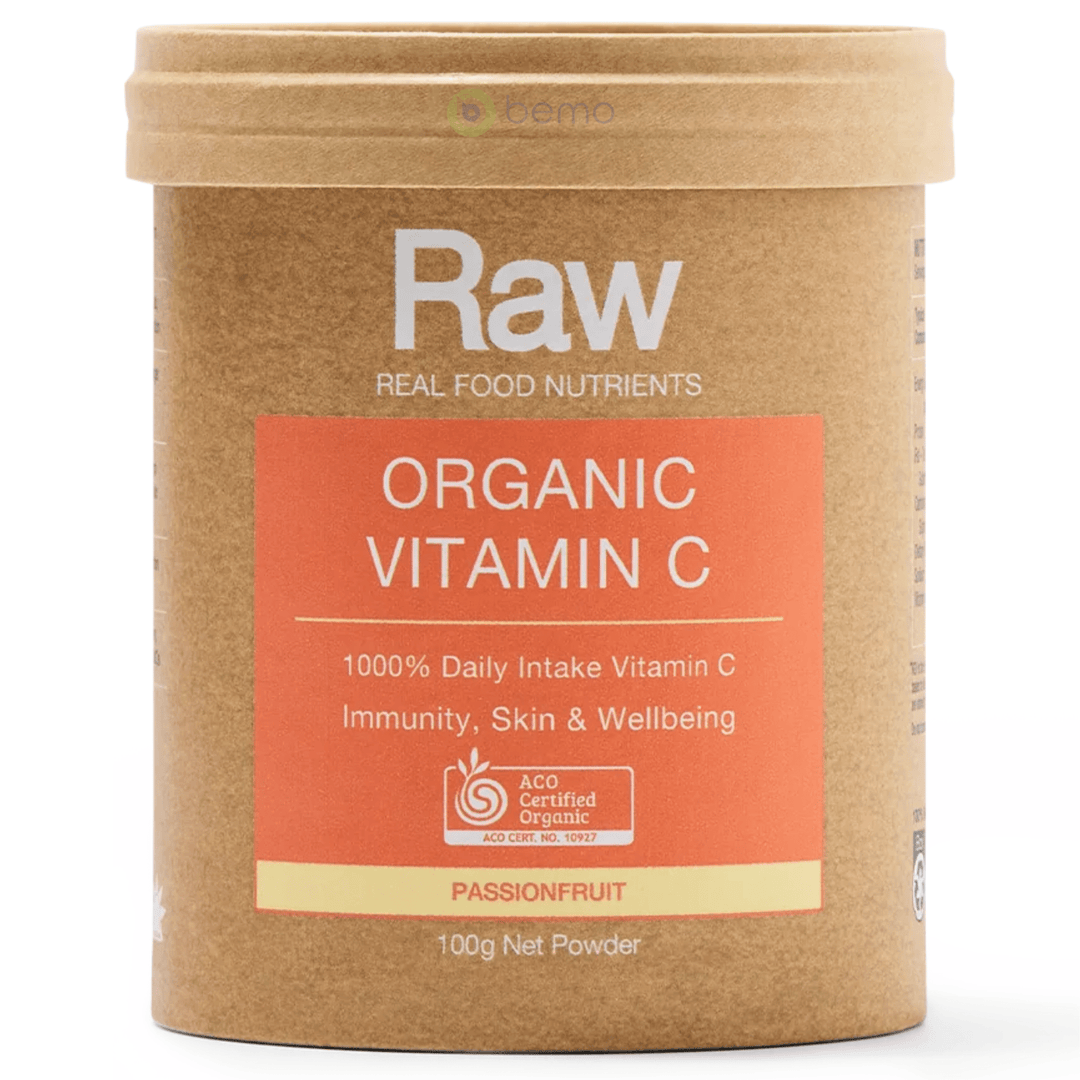 Amazonia Raw, Organic Vitamin C, 100g (9119470584060)