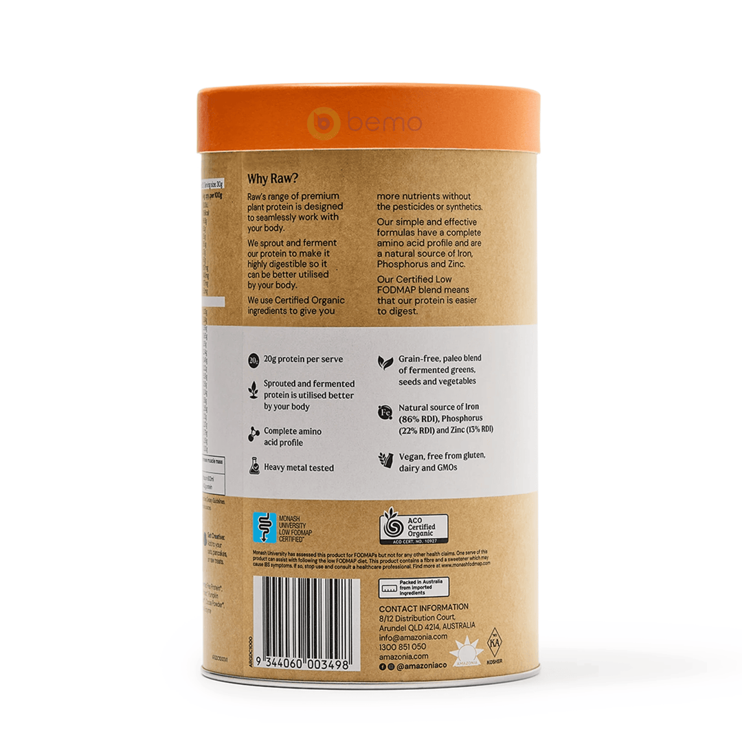 Amazonia Raw, Raw Gentle Digest Protein, Chocolate, 1kg