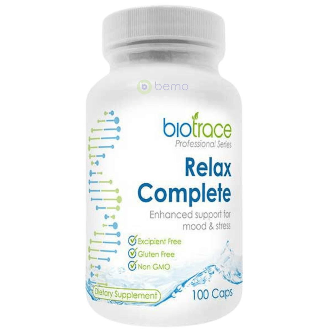 BioTrace, Relax Complete, 100 Capsules (8966841073916)
