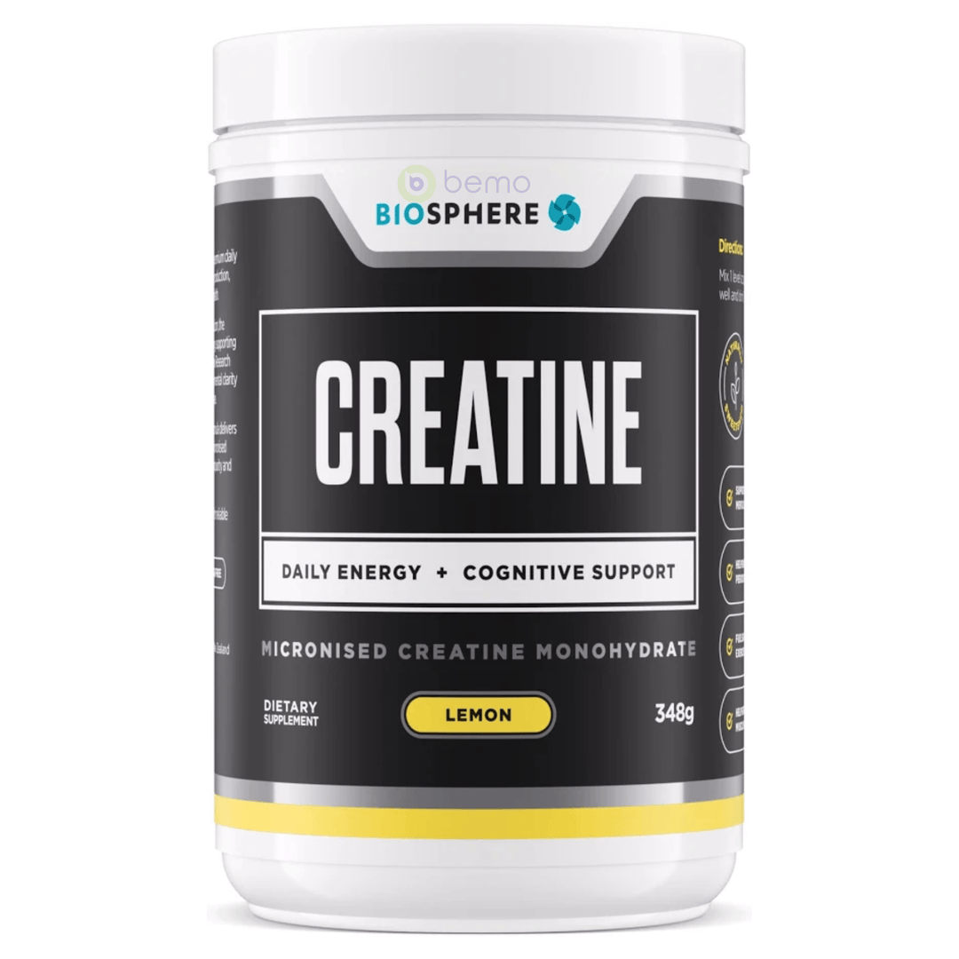 Biosphere, Creatine Monohydrate, Lemon, 348g