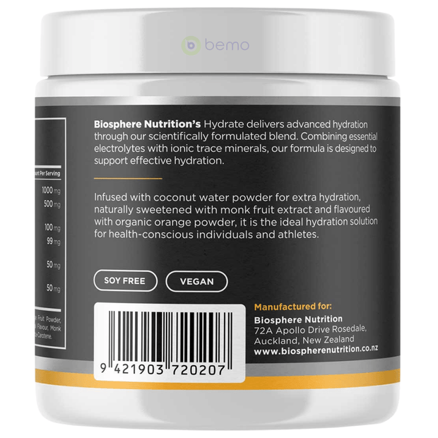 Biosphere, Hydrate, Orange, 165g (8950125428988)