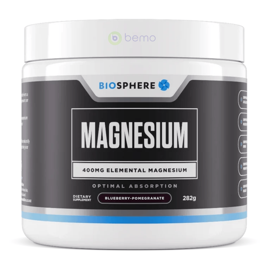 Biosphere, Magnesium Powder, Blueberry Pomegranate, Large 282g