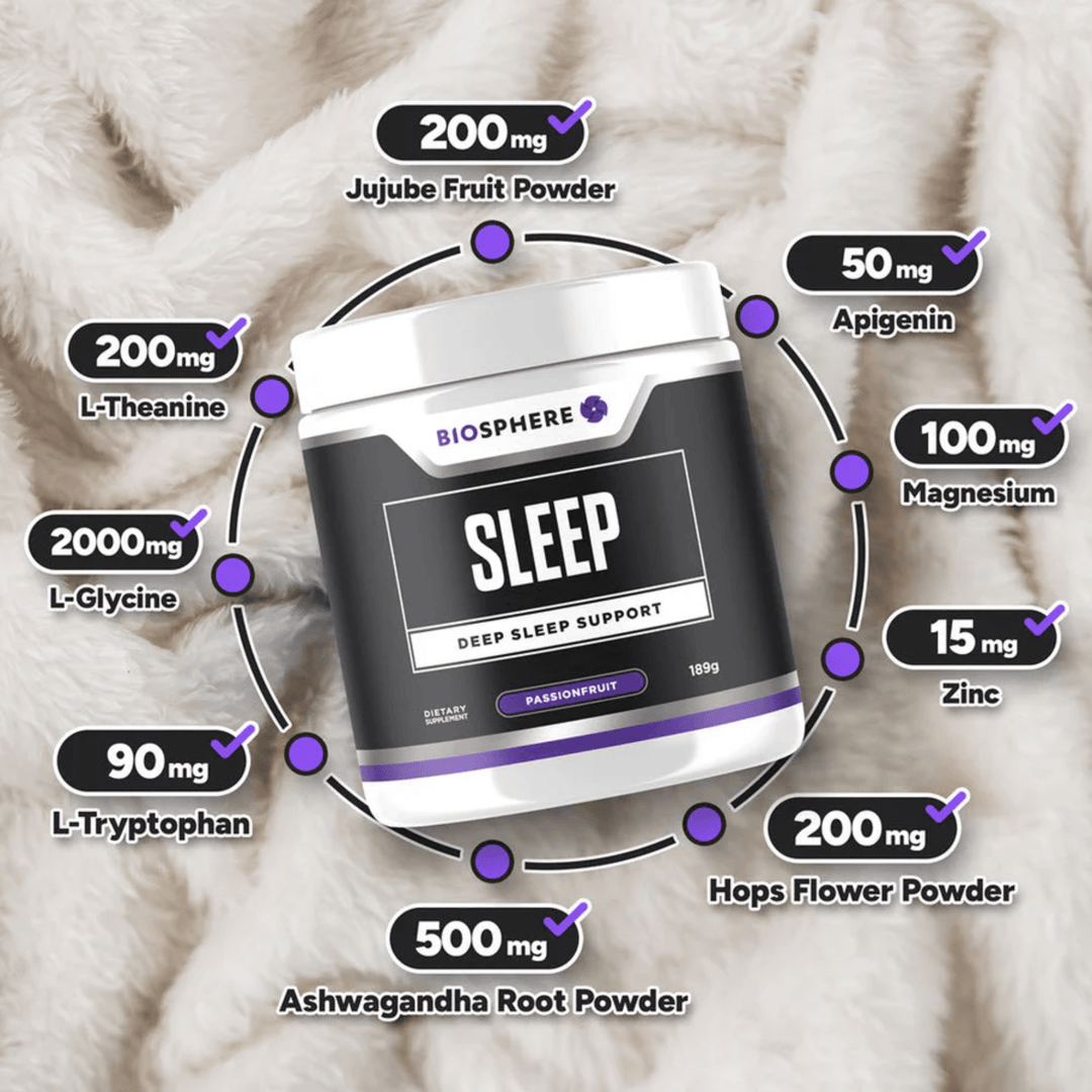 Biosphere, Sleep, Passionfruit, 189g (8950113632508)