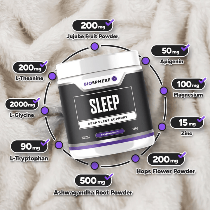 Biosphere, Sleep, Passionfruit, 189g (8950113632508)