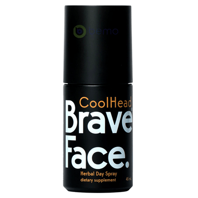 Brave Face, CoolHead Herbal Day Spray, 45ml (8080126443772)