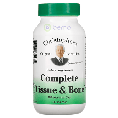 Christopher's Original, Complete Tissue & Bone Formula, 100 Vcaps (8125191618812)