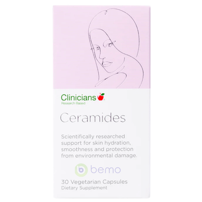 Clinicians, Ceramides, 30 Veg Capsules (8144000483580)