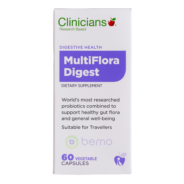 Clinicians, Multiflora Probiotic, 60 Veg Capsules (9023030755580)