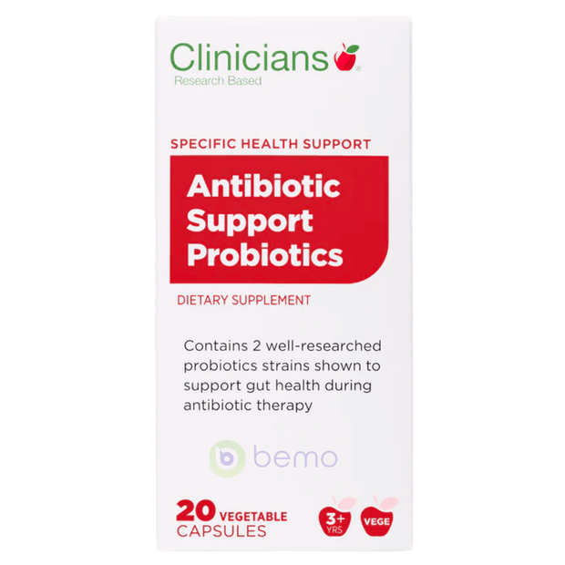 Clinicians, Antibiotic Support, VCaps 20 (6816631685284)
