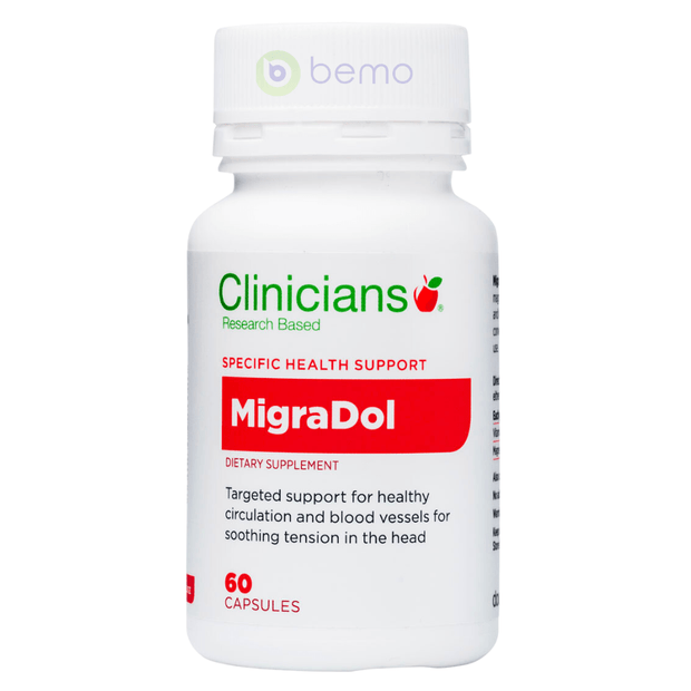 Clinicians, Migradol, Caps 60 (6816636829860)