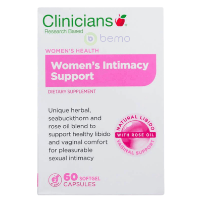 Clinicians, Womens Intimacy Support, 60 Softgel Caps (8058170900732)