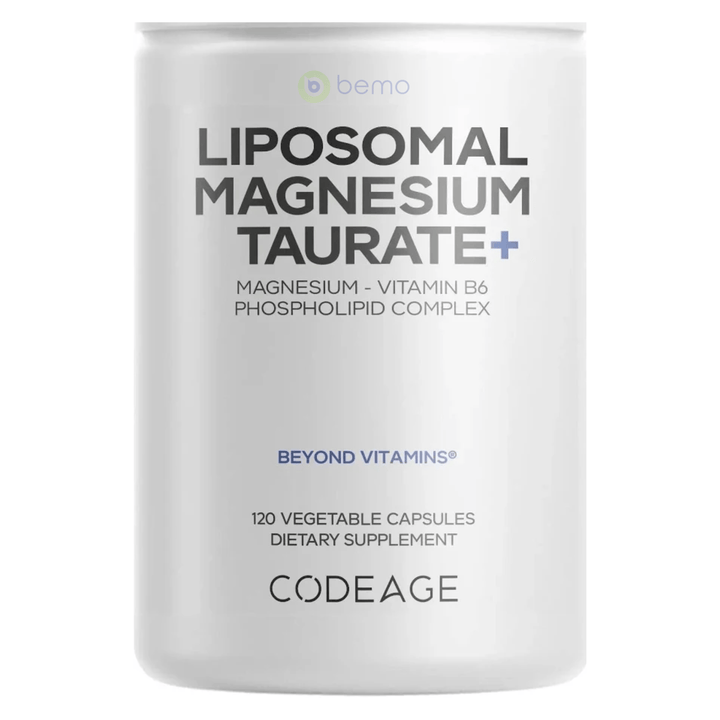 Codeage, Liposomal Magnesium Taurate+, 120 vcaps