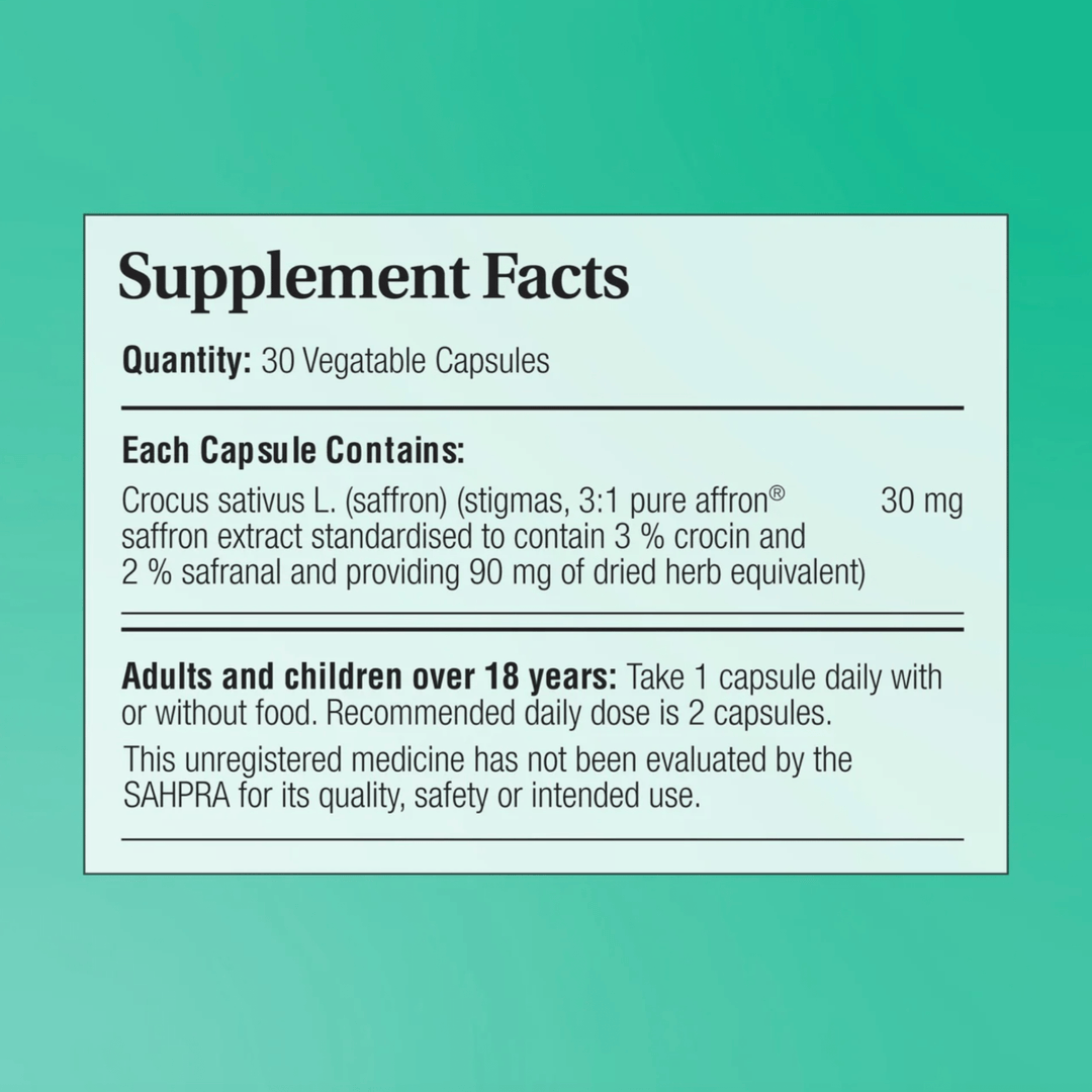 Coyne Healthcare, Biomax Felix Saffron, 30 Vegetable Capsules