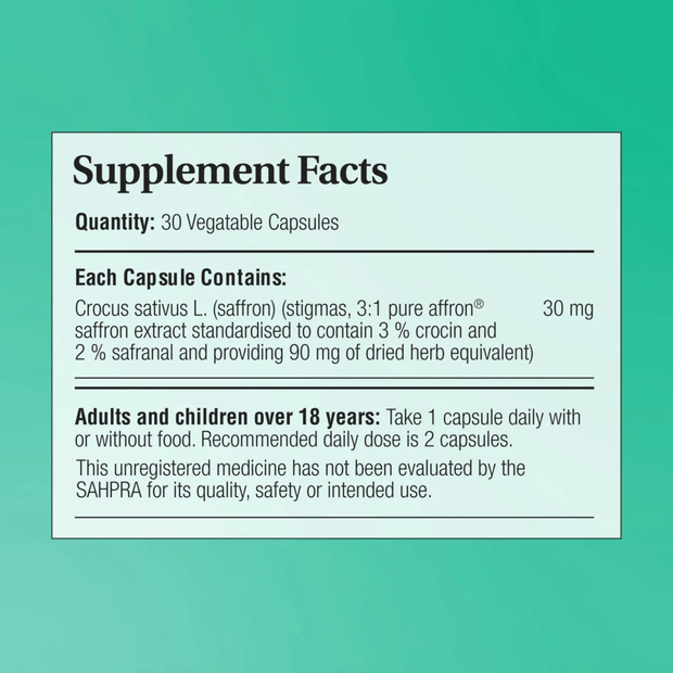Coyne Healthcare, Biomax Felix Saffron, 30 Vegetable Capsules