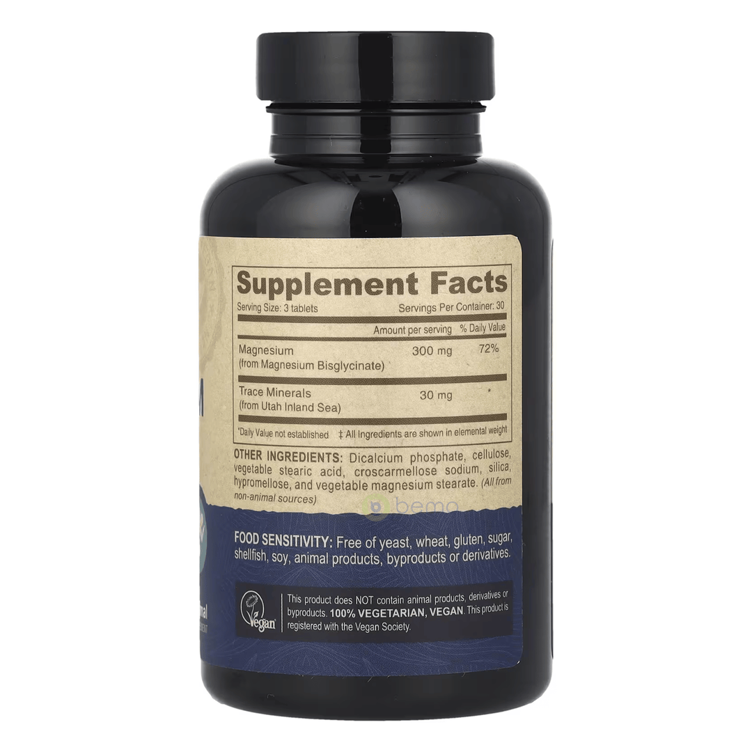 Deva Nutrition, Vegan Magnesium Glycinate, 90 Tabs