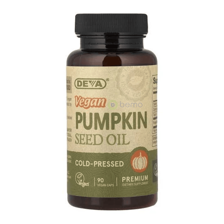 Deva Nutrition, Vegan Pumpkin Seed Oil, 90 vcaps