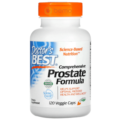 Doctor's Best, Comprehensive Prostate Formula, 120 Veggie Caps (8262864568572)