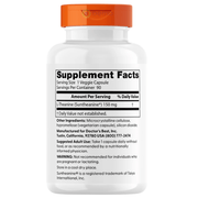 Doctor's Best, L-Theanine, 90 Veggie Caps (8899680338172)