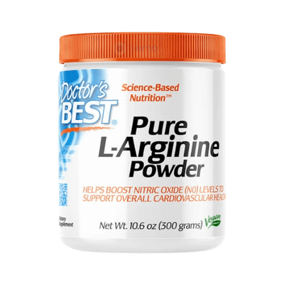 Doctor's Best, L-Arginine Powder, 300 grams (9041785979132)