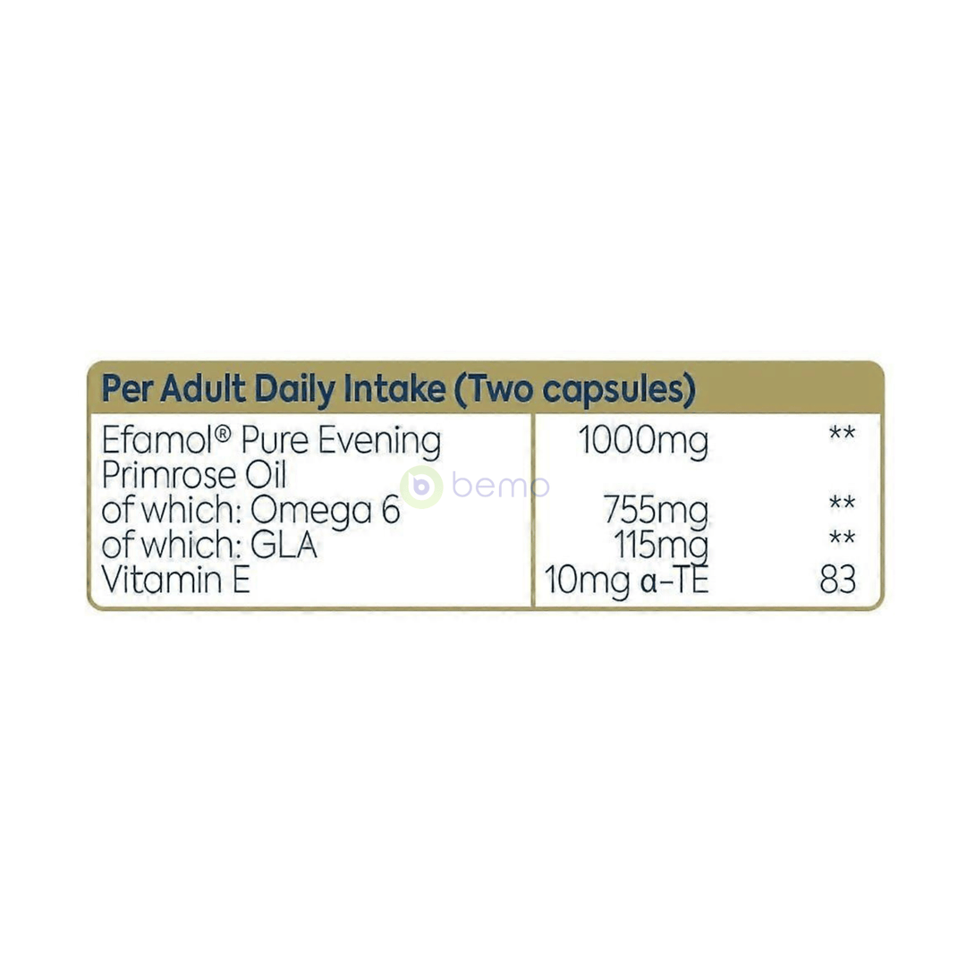 Efamol, Pure Evening Primrose Oil, 1000mg, 90 Capsules