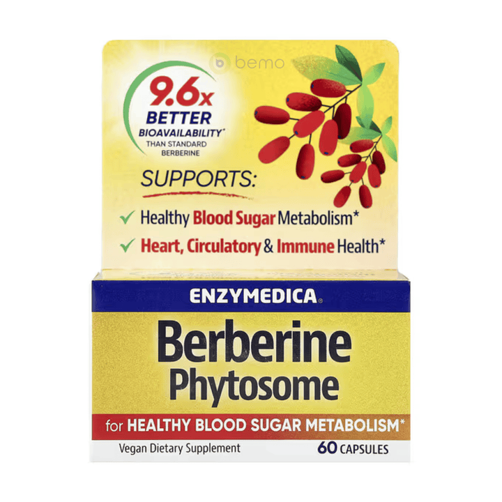 Enzymedica, Berberine Phytosome, 60 caps