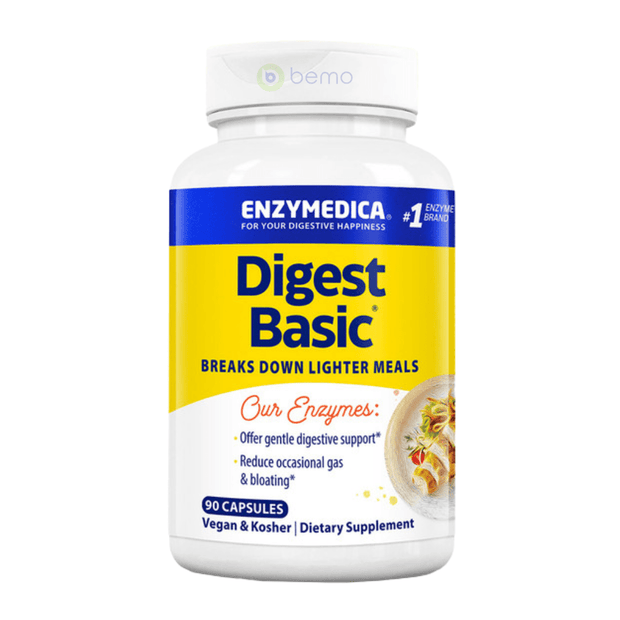Enzymedica, Digest Basic, 90 Capsules (8896641237244) (8921475154172) (8922132578556)