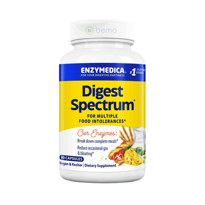 Enzymedica, Digest Spectrum, 90 Capsules (8896645595388)