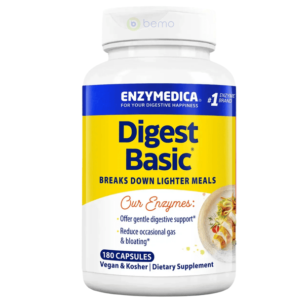 Enzymedica, Digest Basic, 180 Capsules (8921475154172)