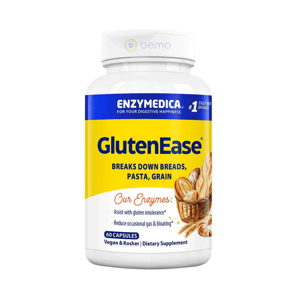 Enzymedica, Gluten Ease, 60 Capsules (8896662700284)