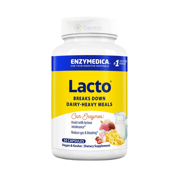 Enzymedica, Lacto, 30 Capsules (8896666337532)