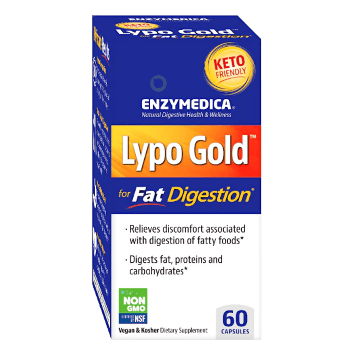 Enzymedica, Lypo Gold, For Fat Digestion, 60 Caps