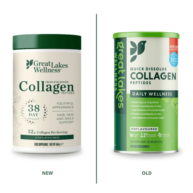 Great Lakes, Collagen Hydrolysate Peptides, Unflavoured, 454g