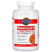 Garden of Life, Wobenzym N Joint Health, 400 Tabs (8149623472380)