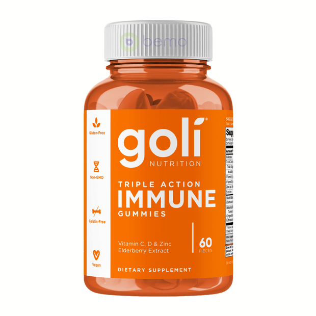 Goli Nutrition, Immune Gummies, 60 Gummies (7794582618364) (8246957277436)