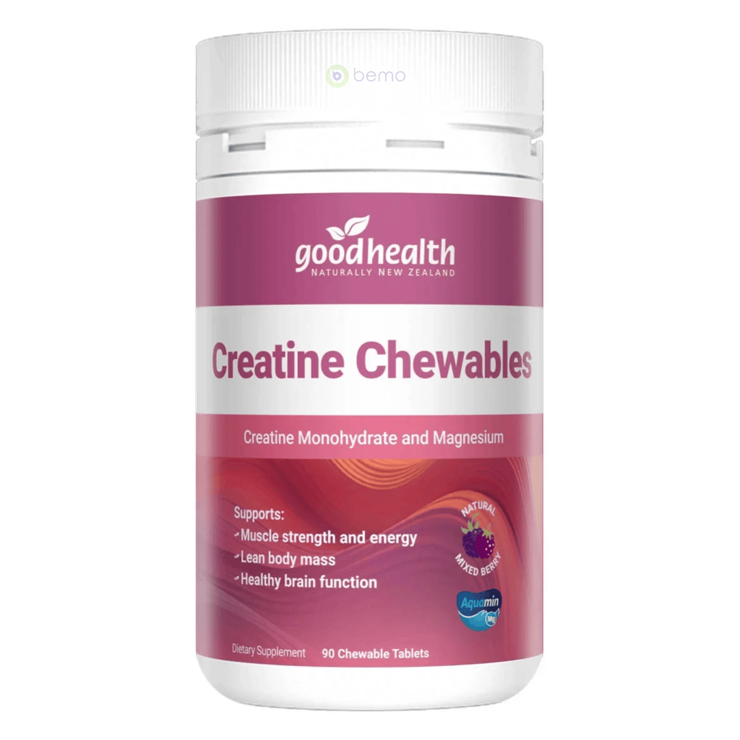 Good Health, Creatine Chewables, Mixed Berry, 90 tabs