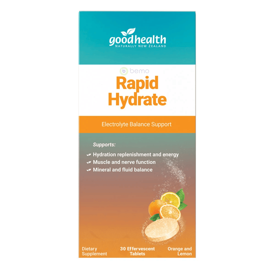 Good Health, Rapid Hydrate, Orange and Lemon, 30 Effervescent tabs