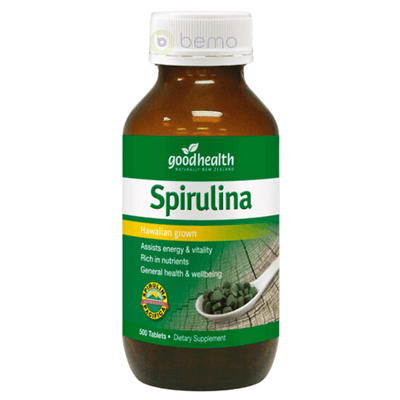 Good Health, Spirulina Hawaiian, 500 Tabs (8297402335484)